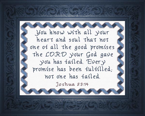 Every Promise Fulfilled - Joshua 23:14